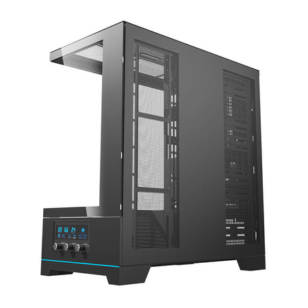 DARKFLASH OBUDOWA DY451 DO KOMPUTERA PC BEZ WENTYLATORÓW Z MODERN DESIGNEM