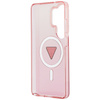 Etui Guess IML Gradient Triangle MagSafe do Samsung Galaxy S26 Ultra różowy