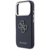 Etui Guess FW Resin Logo do iPhone 17 Pro niebieski