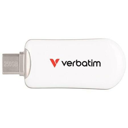VERBATIM PENDRIVE PLECTRA 256GB USB-C DO CHMURY I PRZENOSZENIA PLIKÓW 30230