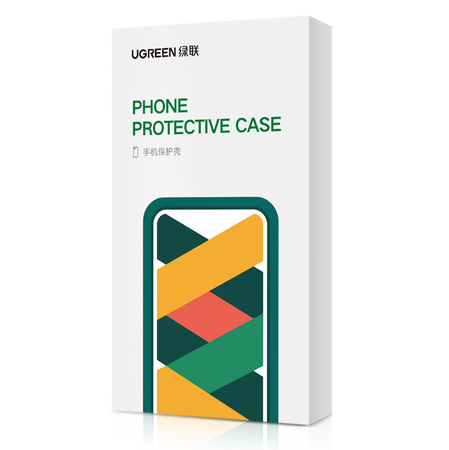 Ugreen Protective Fusion Case sztywne etui z żelową ramką do iPhone 13 Pro Max przezroczysty (90180)