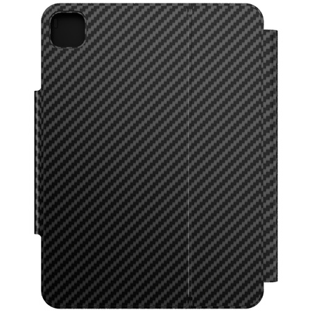 Etui Typecase Edge z klawiaturą do iPad Air 11" 2024/2025 włókno węglowe