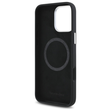 MERCEDES ETUI HARDCASE CASE POKROWIEC DO IPHONE 16 PRO MAX SILIKON WOOD