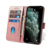 Magnet Case elegancki futerał etui pokrowiec z klapką i funkcją podstawki Samsung Galaxy A03s (166,5) różowy