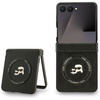 Etui Karl Lagerfeld Karl&Choupette Pins  MagSafe do Samsung Galaxy Z Flip7 czarny
