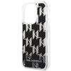 Karl Lagerfeld KLHCP14LLMNMK iPhone 14 Pro 6,1" hardcase czarny/black Liquid Glitter Monogram