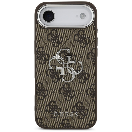 Etui Guess 4G Big 4G Classic Logo do iPhone Air brązowy srebrny