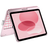 Etui Typecase Flexbook Touch z klawiaturą do iPad 11" (A16) 2025 / iPad 10.9" 2022 jasno różowy