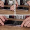 WOZINSKY SZKŁO HARTOWANE FULL GLUE DO SAMSUNG GALAXY M53 5G Z RAMKĄ OCHRONA