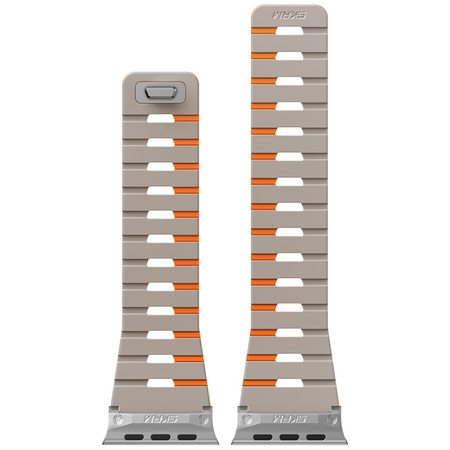 Pasek Skinarma Gemini do Apple Watch 49/46/45/44 mm szary