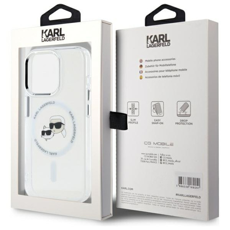 KARL LAGERFELD ETUI HARDCASE DO IPHONE 15 PRO MAX 6.7 KARL&CHOUPETTE
