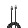 ACEFAST KABEL USB-C SPRĘŻYNOWY 480MB/S 3A 1.2M DO ŁADOWANIA IPHONE GALAXY