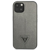 Guess GUHCP14MPSATLG iPhone 14 Plus 6,7" srebrny/silver hardcase SaffianoTriangle Logo