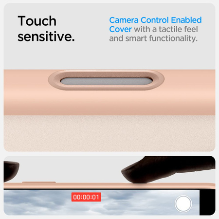 SPIGEN POKROWIEC MAGNETYCZNY DO MAGSAFE IPHONE 16 PRO ULTRA HYBRID TITANIUM