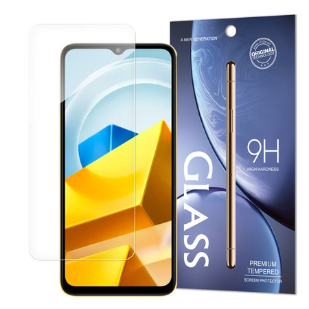 Tempered Glass szkło hartowane Xiaomi Poco M5 twardość 9H (opakowanie – koperta)