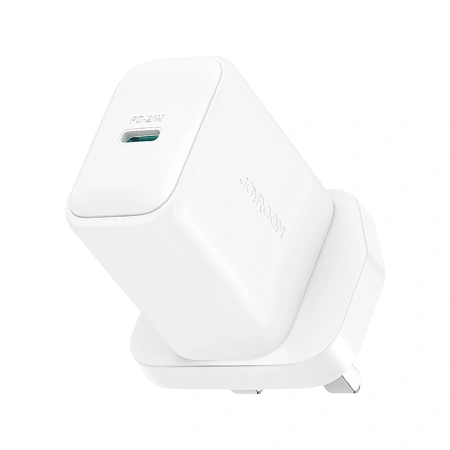 JOYROOM ŁADOWARKA SIECIOWA JR-TCF20 PD 20W DO TELEFONÓW Z WTYCZKĄ UK