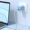 MCDODO SZYBKA ŁADOWARKA SIECIOWA ZASILACZ KOSTKA 3X USB-C PD USB-A GAN 67W