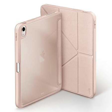 Etui Uniq Moven na iPad Air 10.9 (2022/2020) Antimicrobial różowy/ blush pink