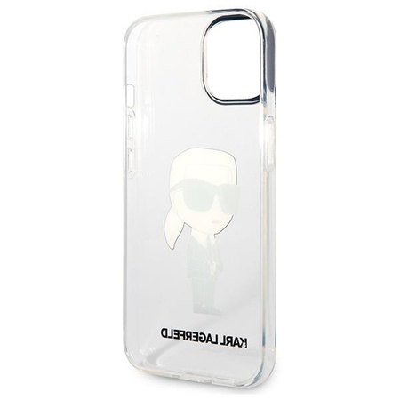 Karl Lagerfeld KLHCP14MHNIKTCT iPhone 14 Plus 6,7" transparent hardcase Ikonik Karl Lagerfeld