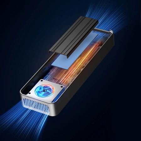 Kieszeń dyskowa Orico OUM2-G20 M.2 NVME USB-C 3.2 20Gb/s - srebrna