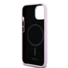 DKNY ETUI HARDCASE DO IPHONE 15 14 13 DO MAGSAFE LIQUID SILICONE LOGO METAL
