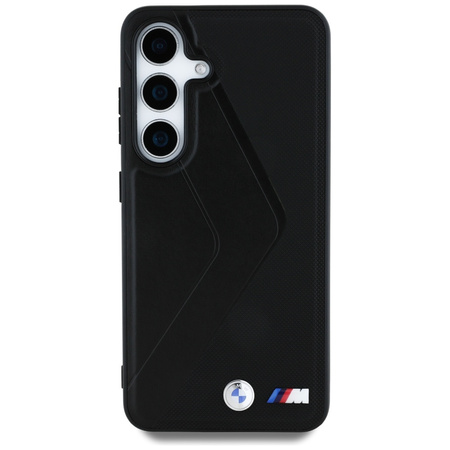 BMW ETUI MAGNETYCZNE SKÓRZANE DO SAMSUNG GALAXY S25 OVERSIZED STRIPES