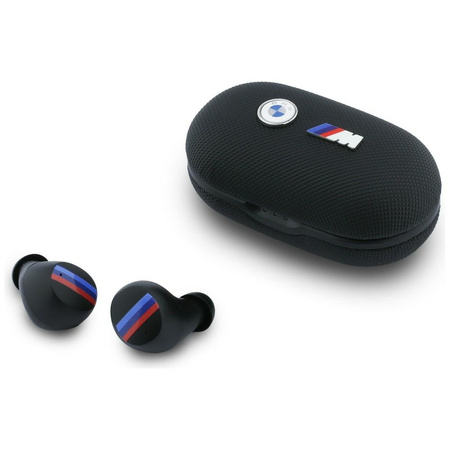 Słuchawki Bluetooth TWS BMW M Metal Logo ENC czarny