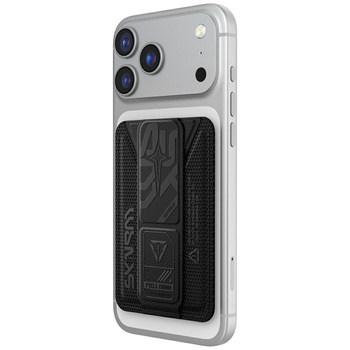 Portfel Skinarma Kado Phantom Magnetic   Cardholder Grip Stand czarny