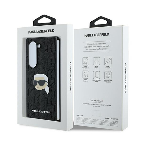 KARL LAGERFELD KLHCZFD6PGKSKIHK HARDCASE DO SAMSUNG GALAXY Z FOLD6 SAFFIANO