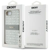 DKNY ETUI CASE REPEAT TEXTURE PATTERN Z PASAMI DO IPHONE 16E LUKSUSOWE