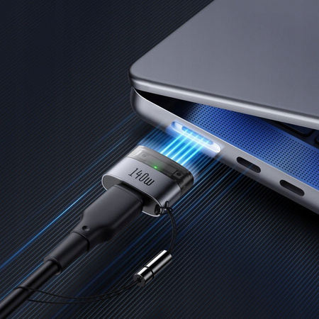 MCDODO ADAPTER MAGNETYCZNY PRZEJŚCIÓWKA DO MACBOOK USB-C MAGSAFE 3 140W