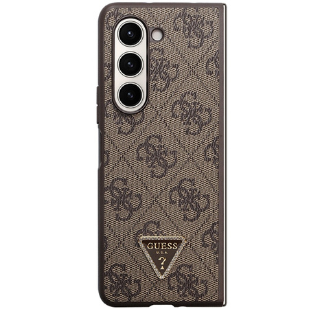GUESS HARDCASE DO SAMSUNG Z FOLD5 4G LEATHER Z TRIANGULARNYM STRASSEM