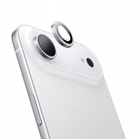 MCDODO SZKŁO HARTOWANE NA APARAT OCHRONNE DO APPLE IPHONE 17 AIR TYŁ SREBNE