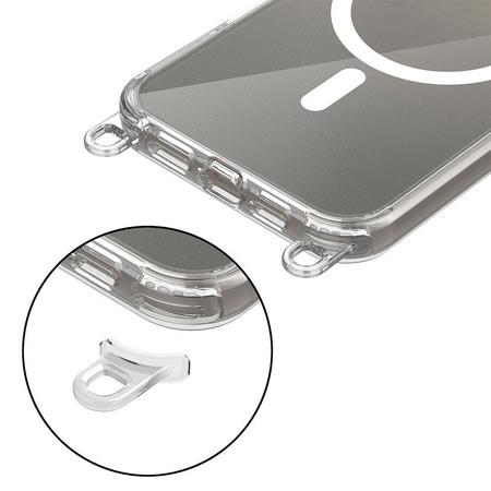 TECH-PROTECT FLEXAIR CHAIN CASE DO IPHONE 16 MAGNETYCZNE OCHRONA NA TELEFON