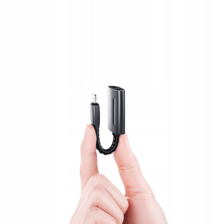 MCDODO PRZEJŚCIÓWKA ADAPTER LIGHTNING MINI JACK 3,5MM KABEL DO IPHONE 13 14