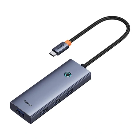 Hub BASEUS UltraJoy 5-portowy (szary)