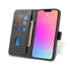 HURTEL ETUI PORTFEL Z KLAPKĄ DO IPHONE 15 PRO MAGNET CASE Z FUNKCJĄ STANDU