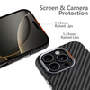 TECH-PROTECT ION CARBON DO MAGSAFE DO IPHONE 16 PRO ETUI Z OCHRONĄ