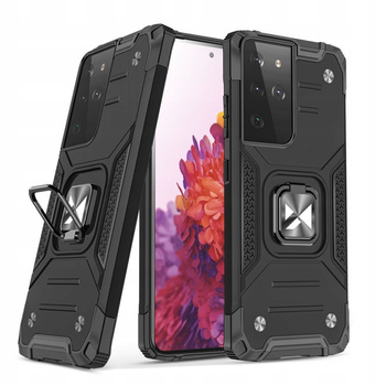 WOZINSKY ETUI RING ARMOR DO SAMSUNG GALAXY S22 ULTRA Z MAGNETYCZNYM STAND