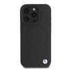 BMW BMHMP16L23RTPK iPhone 16 Pro 6.3czarny/black hardcase Sign Leather Half Textured And Circle MagSafe