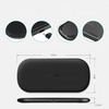 Choetech 2w1 ładowarka bezprzewodowa Qi do telefonu / słuchawek Airpods 2 z 5 cewkami ładującymi 10W czarny (T535-S (H))