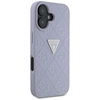GUESS ETUI CASE POKROWIEC TPU DO IPHONE 16 Z LOGO METALOWYM I WZOREM