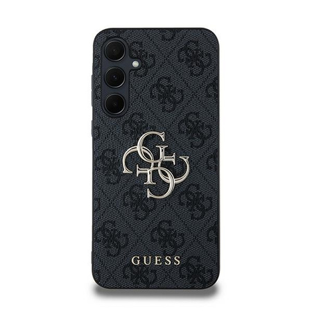 GUESS ETUI HARD CASE DO SAMSUNG GALAXY A35 A356 CZARNY Z LOGO 4G I DESIGNEM