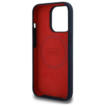 Red Bull RBHMP14L24SIHSRV iPhone 14 Pro  6.1 hardcase granatowy/navy Silicone Horizontal Logo MagSafe