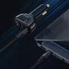 MCDODO MOCNA SZYBKA ŁADOWARKA SAMOCHODOWA MIERNIK 3X USB USB-C 128W LED