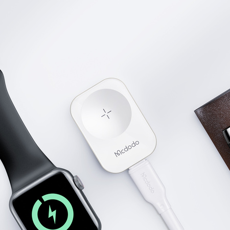 £adowarka indukcyjna, do zegarków Apple Watch 5 6 7 8, bia³a Mcdodo