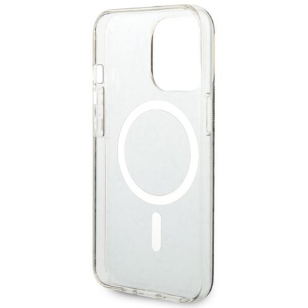 Etui Guess GUHMP13LH4STW na iPhone 13 Pro / 13 - brązowe 4G MagSafe