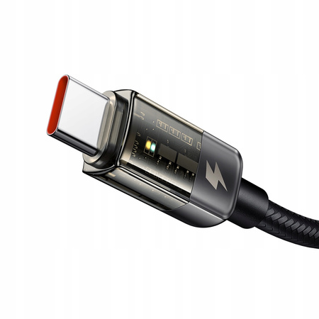 MCDODO KABEL USB-C DO APPLE MACBOOK SZYBKIE ŁADOWANIE USB TYP C 100W 1M LED