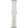 AUDI PASEK DO APPLE WATCH 44 45 46 49MM Z LOGO RED Z SILIKONOWYM MATERIAŁEM