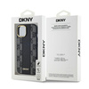 DKNY ETUI HARDCASE DO IPHONE 14 15 13 DO MAGSAFE SKÓRA CHECKERED MONO